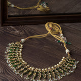 Gold Plated Womens Short Necklace