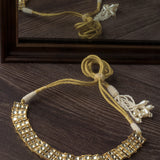 Gold Plated Womens Short Necklace