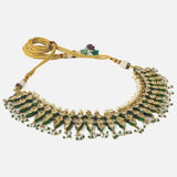 Gold Plated Womens Short Necklace