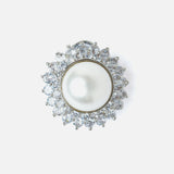 Silver Plated Womens Pair of Stud Earrings