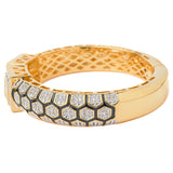 Florence Gold Plated White Womens Kada