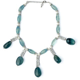 Florence Green Womens Beaded Short Necklace set (Freesize)