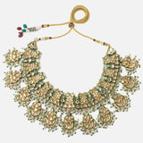 Gold Plated Womens Short Necklace
