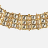 Gold Plated Womens Short Necklace