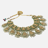 Gold Plated Womens Short Necklace