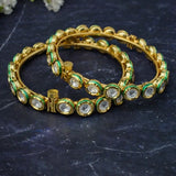 Eternal Kundan Polki Bangles