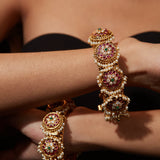 Zahira Kundan Polki Bangles