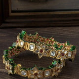 Devanshi Kundan Polki Bangles