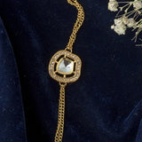 Gold Plated Womens Zircon Bracelet