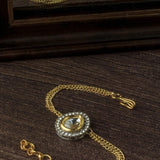 Ishmira Kundan Polki Bracelet