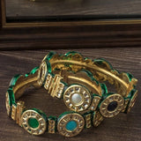 Vedarika Kundan Polki Bangles