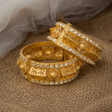 Yuvani Kundan Polki Bangles