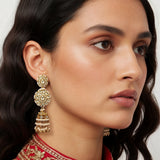 Zahmira Kundan Polki Earrings