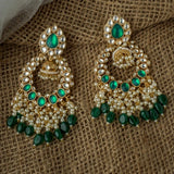 Samyra Kundan Polki Earrings