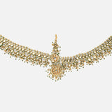 Gold Plated Womens Kundan, Polki Maathapatti