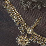 Gold Plated Womens Kundan & Polki Mathapatti