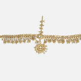 Gold Plated Womens Kundan & Polki Mathapatti