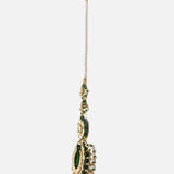 Gold Plated Womens Kundan, Polki Maangtikka