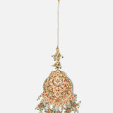 Gold Plated Womens Kundan, Polki Maangtikka