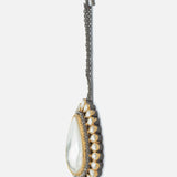 Gold Plated Womens Synthetic Stone Maangtikka