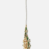 Gold Plated Womens Kundan, Polki Maangtikka