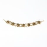 Saadgi Gold Plated Kundan, Polki Womens Maathapatti