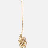 Gold Plated Womens Kundan, Polki Maangtikka