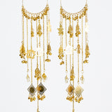 Gold Plated Womens Pair of Kaleeras (Freesize)