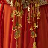 Gold Plated Womens Pair of Kaleeras (Freesize)