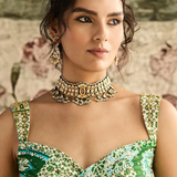 Rashvika Kundan Polki Necklace Set