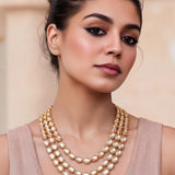 Devanshi Kundan Polki Necklace Set