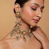 Meera Kundan Polki Choker Set