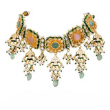 Meera Kundan Polki Choker Set