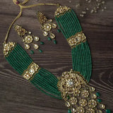 Vanshika Beaded Necklace Set
