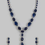 Midnight Blue Onyx Elegance Necklace Set