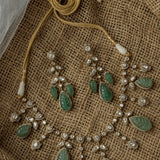 Ishaani Synthetic Stone Necklace Set