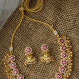 Anvitha Synthetic Stone Necklace Set