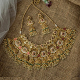 Samreena Kundan Polki Necklace Set