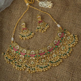 Mahvisha Kundan Polki Necklace Set