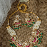 Vidhisha Kundan Polki Necklace Set