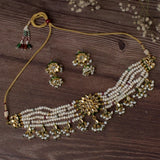 Talira Kundan Polki  Choker Set
