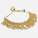 Gold Plated Womens Kundan Choker Necklace