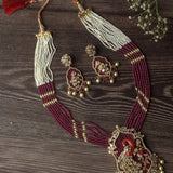 Tanishka Beaded Necklace Set