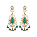 Emerald Elegance Polki Choker Set