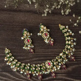 Ruhisha Kundan Necklace Set