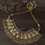 Gold Plated Womens Choker Necklace set