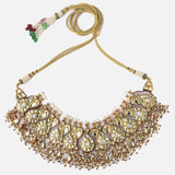 Gold Plated Womens Choker Necklace set