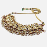 Gold Plated Womens Choker Necklace set