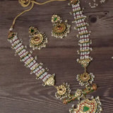 Elora Kundan Polki Necklace Set