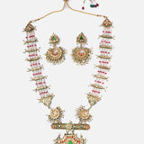 Elora Kundan Polki Necklace Set